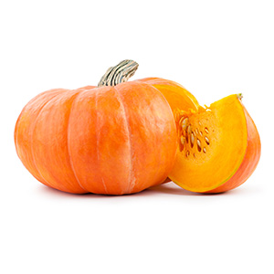 pumpkin Whole and sliced orange pumpkin