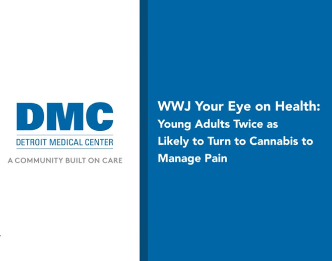 DMC cannabis pain management graphic