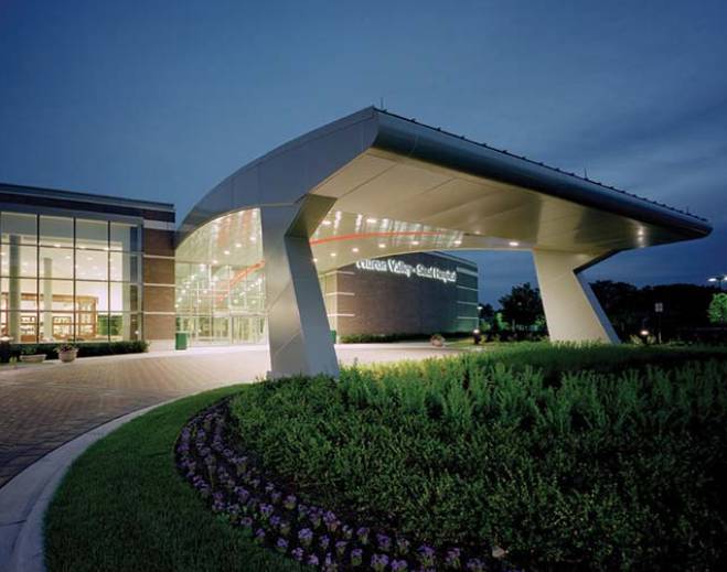 DMC Huron Valley-Sinai Hospital Exterior View
