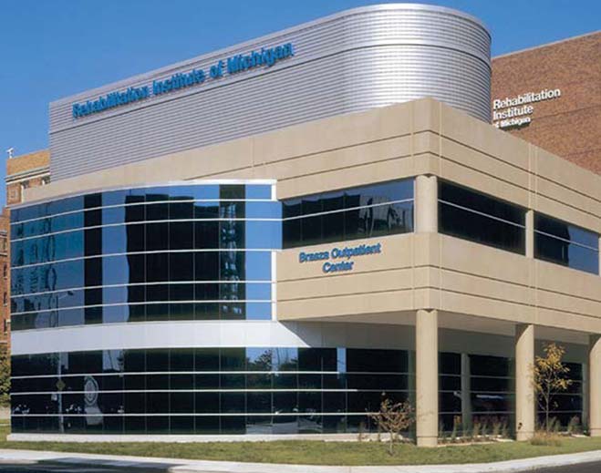 Rehabilitation Institute of Michigan building exterior