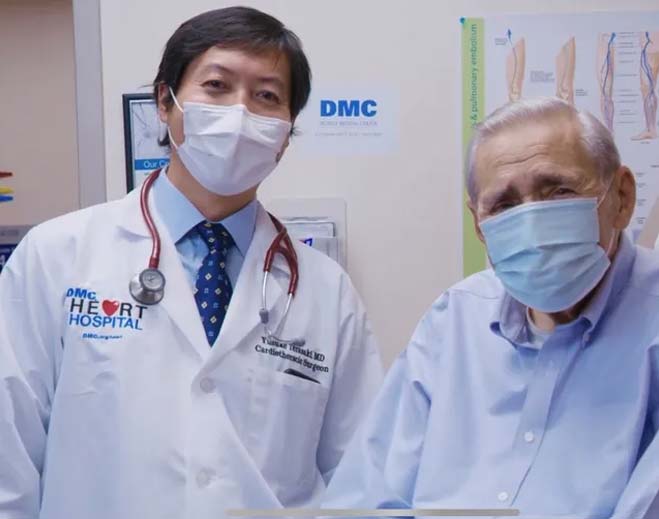 Doctor consulting patient in clinic