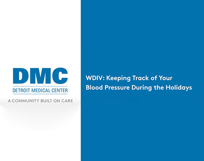 DMC blood pressure awareness graphic