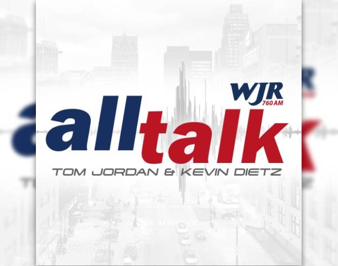 WJR All Talk radio show graphic
