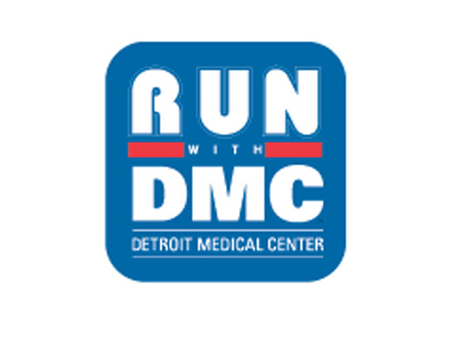 Run with DMC event logo