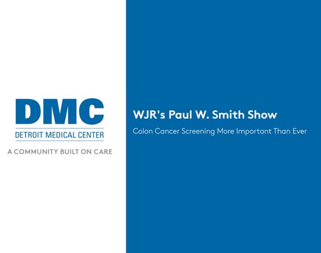 DMC colon cancer screening importance graphic