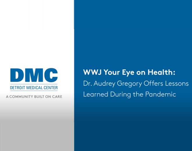 DMC pandemic lessons health advice graphic