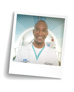 Medical professional portrait in hospital
