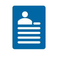 Patient information document icon