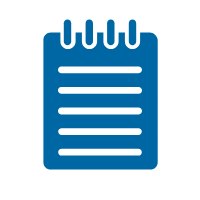 Notepad document icon