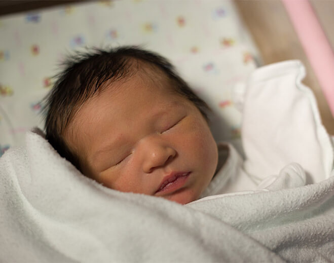 newborn sleeping