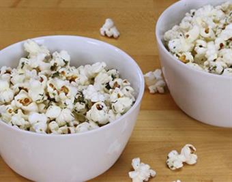 ranch-chive popcorn