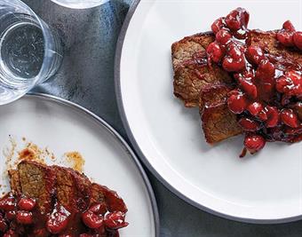Spiced Brisket with Cranberries