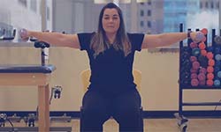 arm raise demonstration