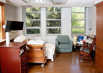 Huron Valley-Sinai birthing room