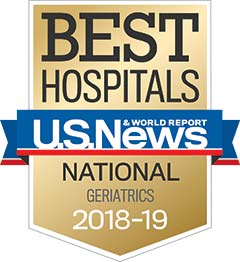 us-news-geriatrics-2018-2019 Best Hospitals Geriatrics 2018-2019 award badge