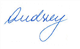 Audrey Signature